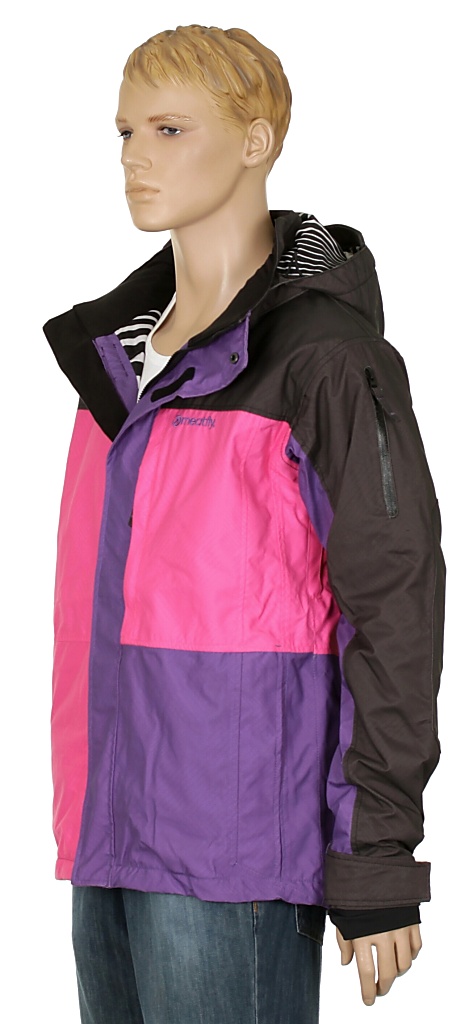 jacket Meatfly Tokio - M/Black/Pink/Purple
