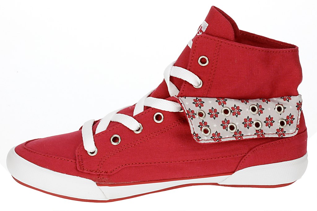 boty DC Asset Hi - Athletic Red/White