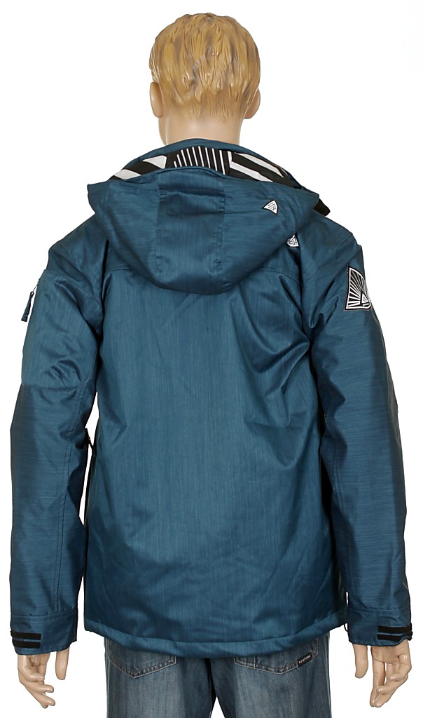 jacket Meatfly Neon - B/Dark Blue