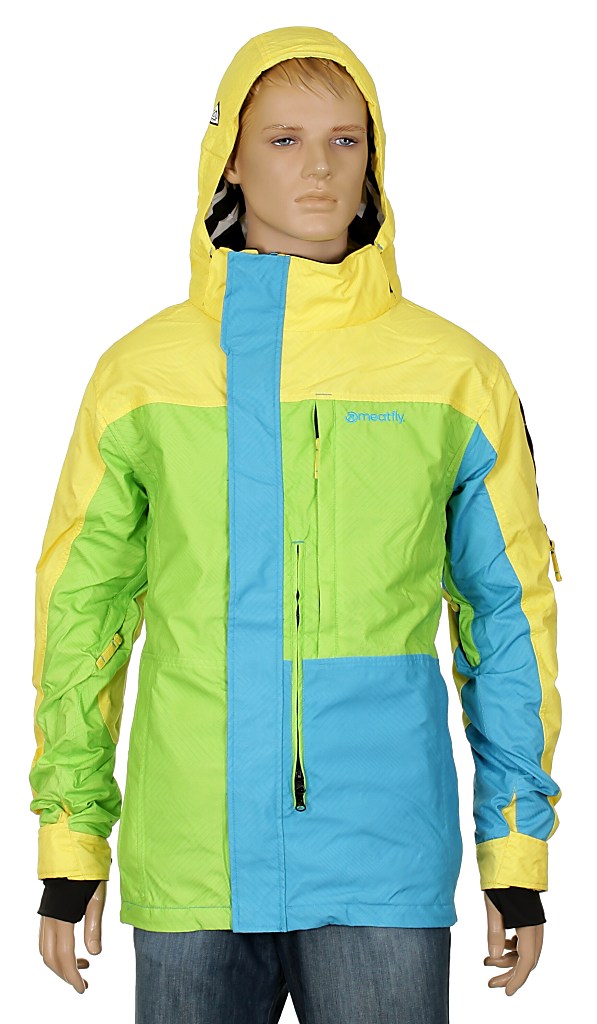 jacket Meatfly Tokio Kite - C/Yellow/Green/Blue
