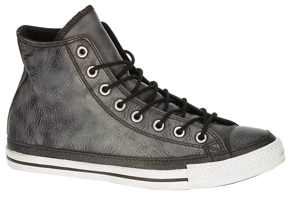 topánky Converse Chuck Taylor All Star Leather Hi - Black/Gray