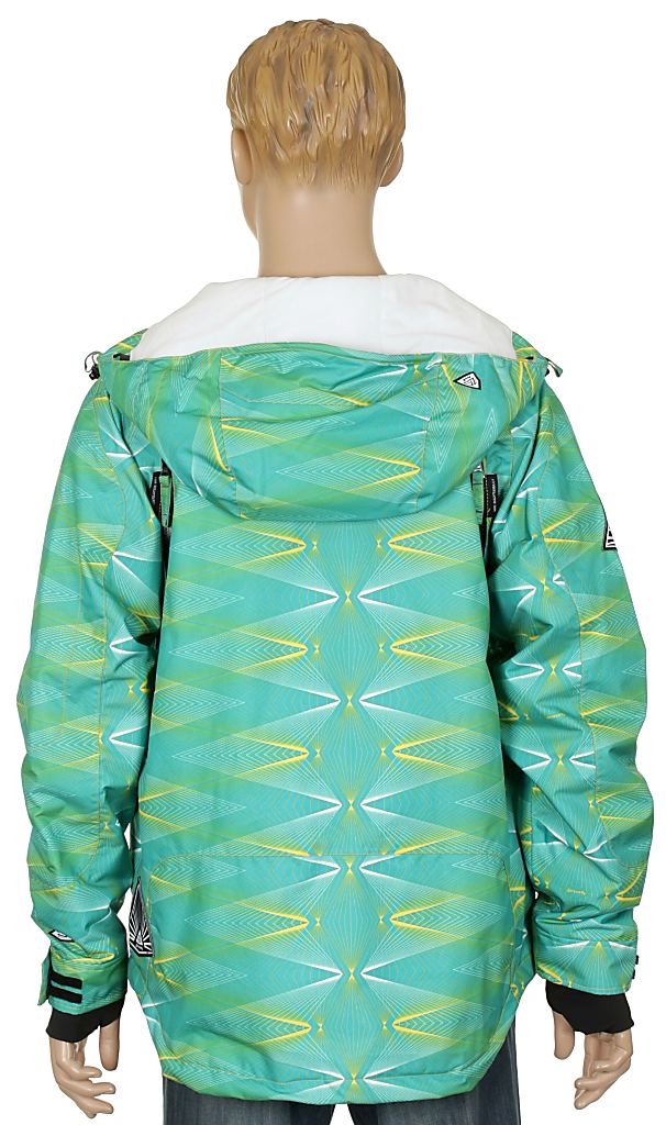 jacket Meatfly Cosmos - C/Green/Yellow