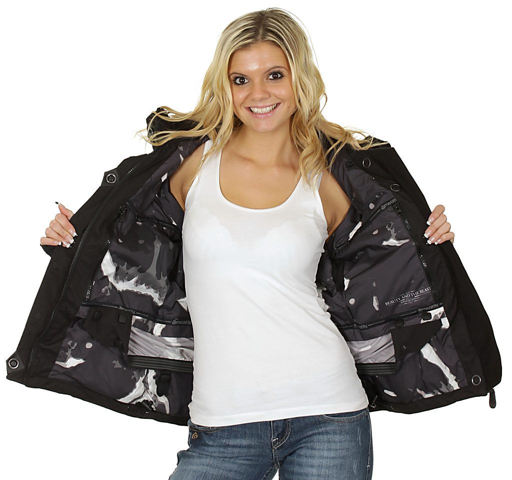 jacket Meatfly Mystique - A/Black