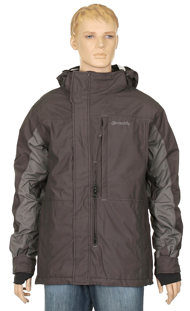 jacket Meatfly Tokio Kite - B/Dark Gray