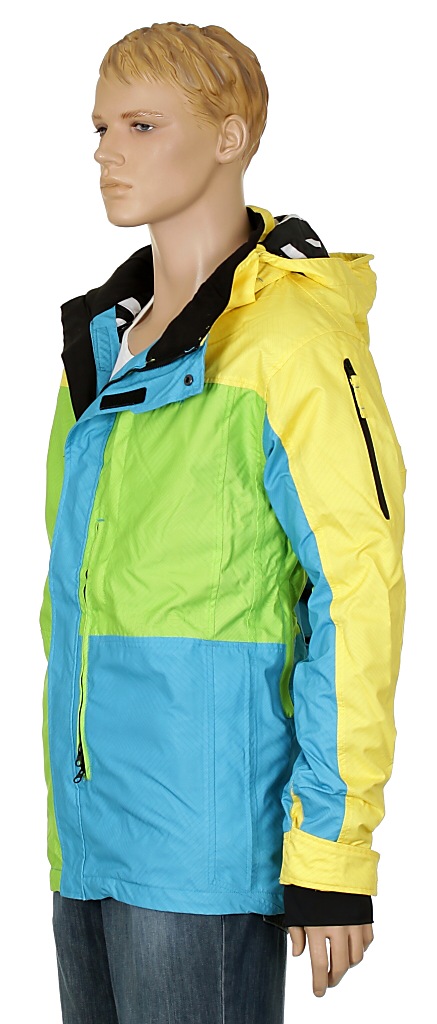 jacket Meatfly Tokio Kite - C/Yellow/Green/Blue