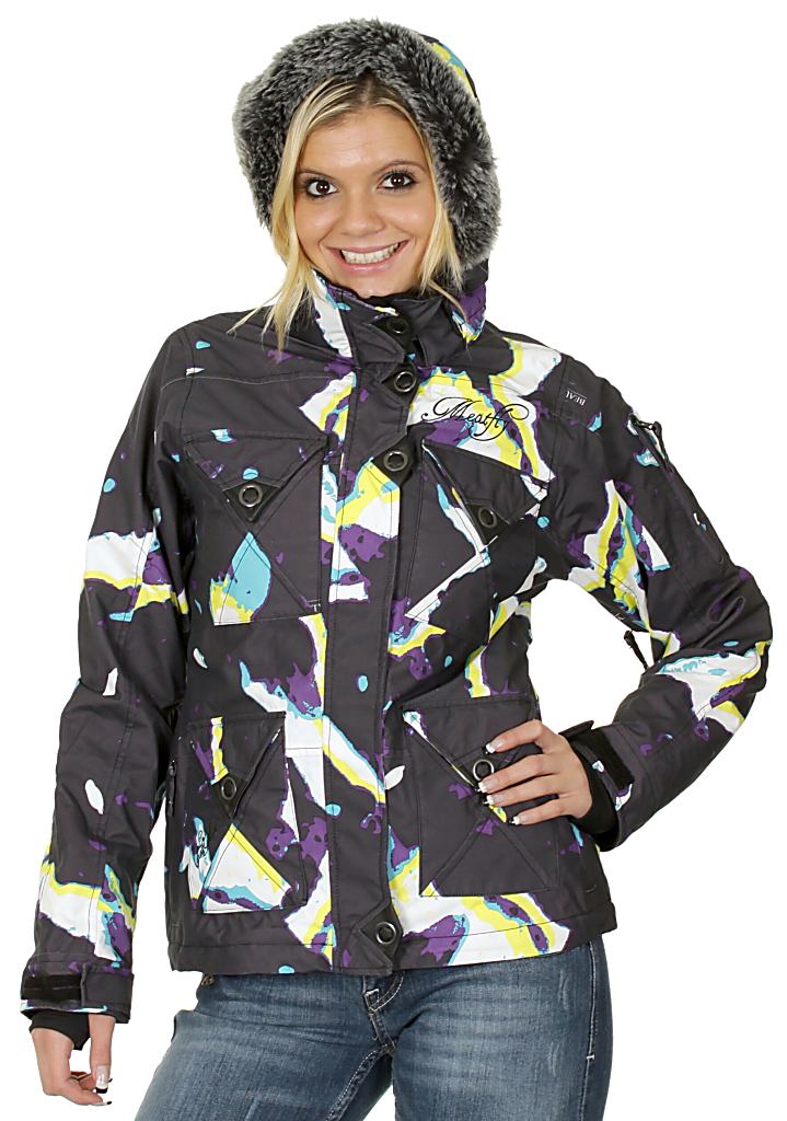 jacket Meatfly Mystique - D/Black/Lights Camo