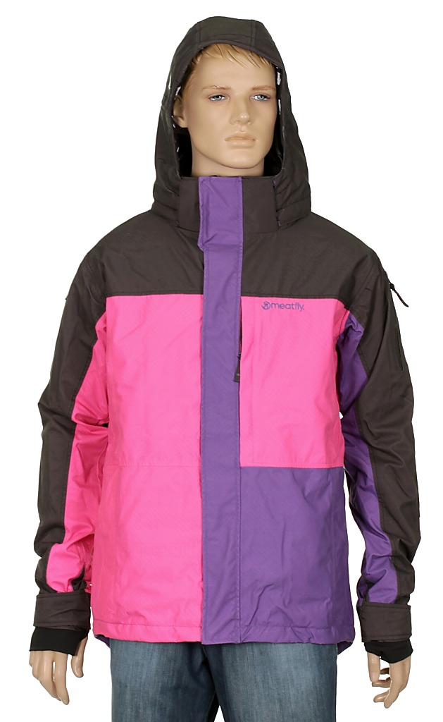 jacket Meatfly Tokio - M/Black/Pink/Purple