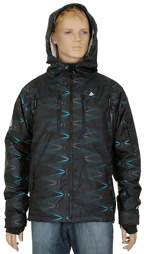 jacket Meatfly Cosmos - B/Black/Blue