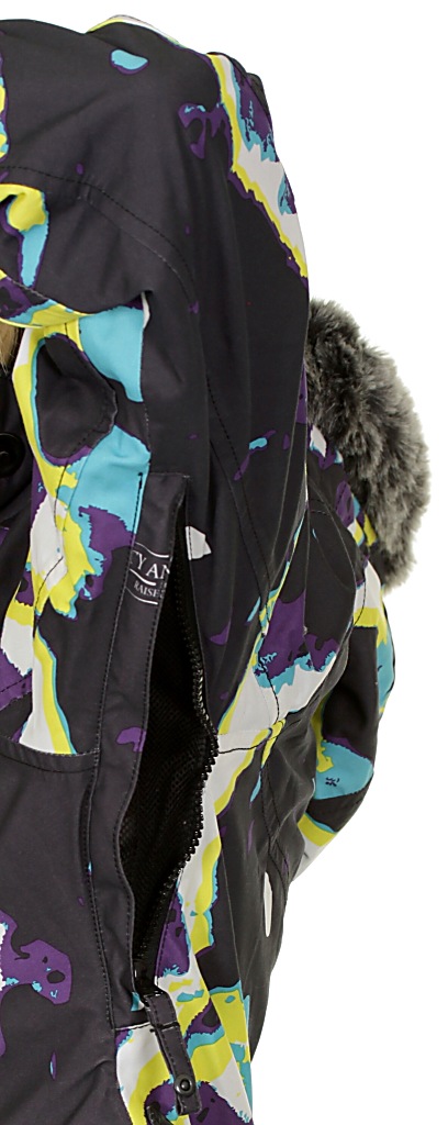 jacket Meatfly Mystique - D/Black/Lights Camo