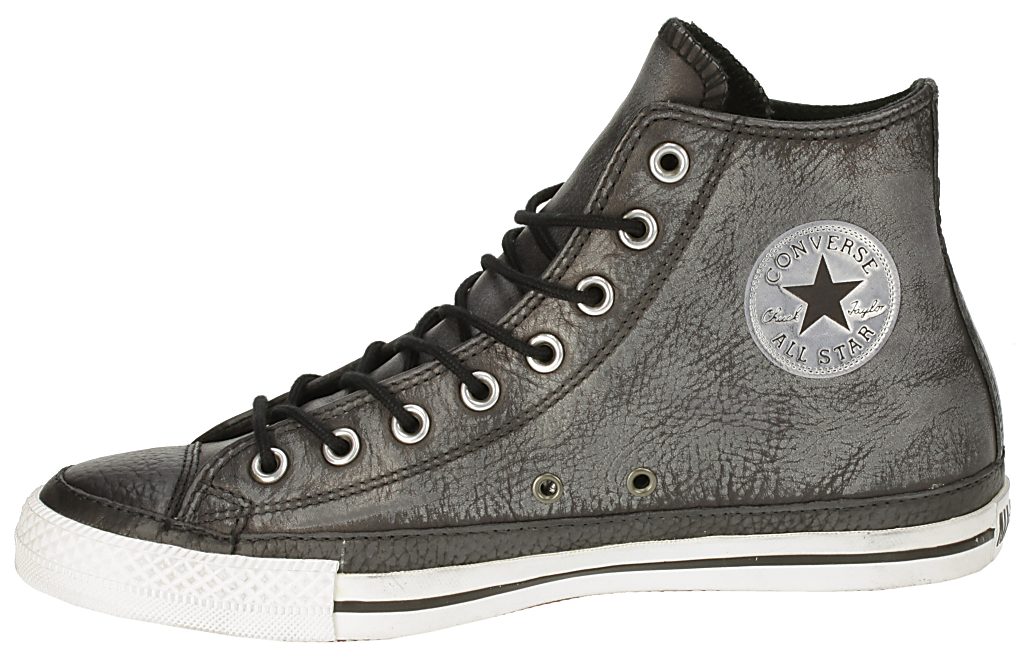 topánky Converse Chuck Taylor All Star Leather Hi - Black/Gray