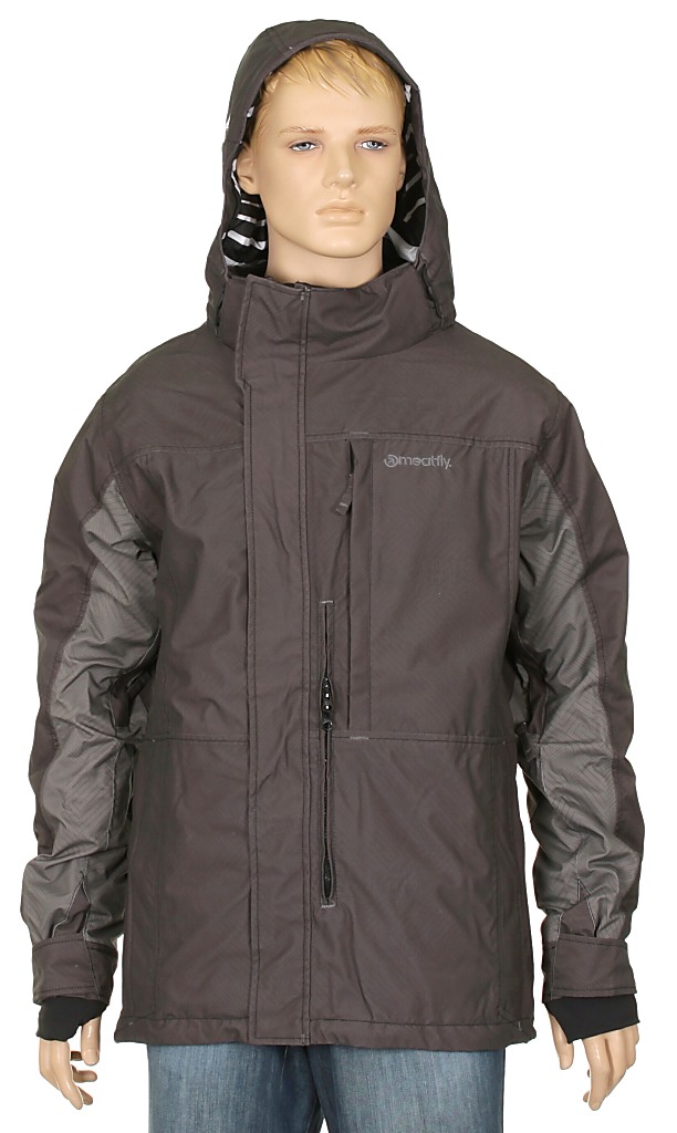 jacket Meatfly Tokio Kite - B/Dark Gray