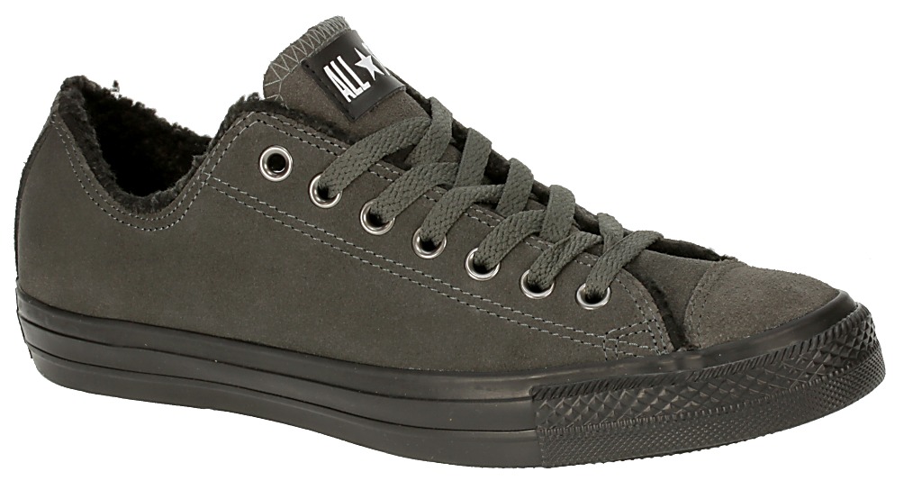 shoes Converse Chuck Taylor All Star Leather OX - Charcoal/Black