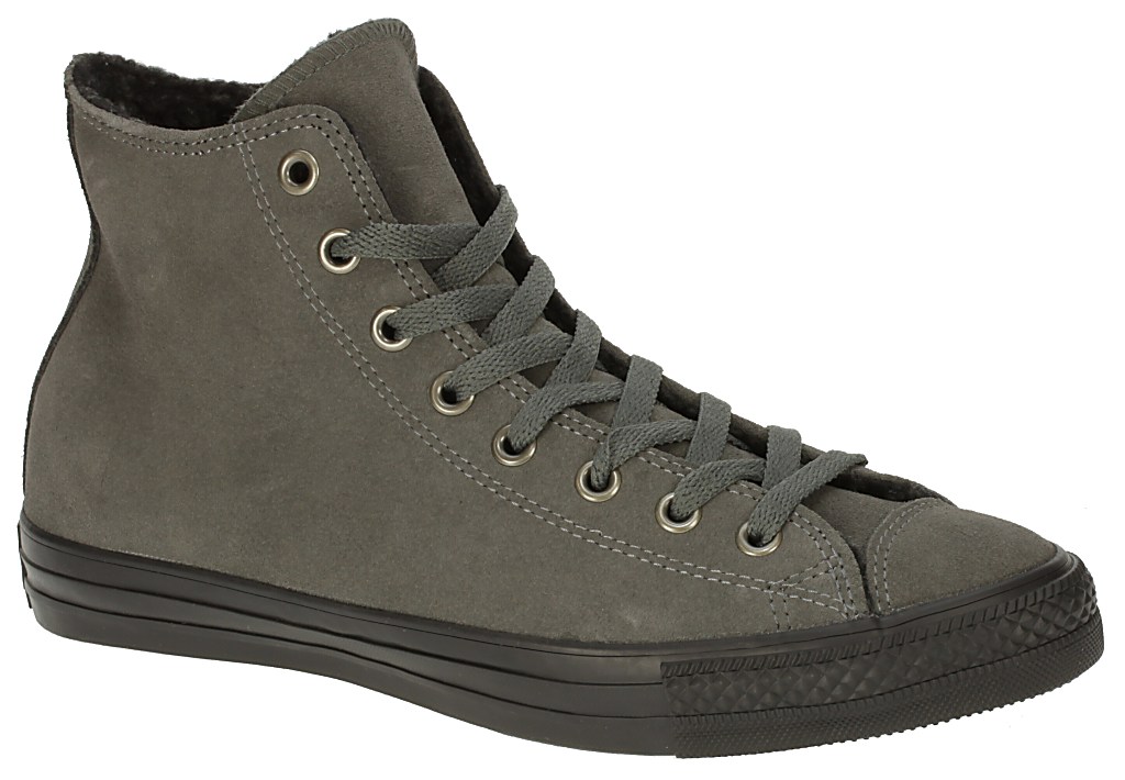 topánky Converse Chuck Taylor All Star Leather Hi - Charcoal/Black