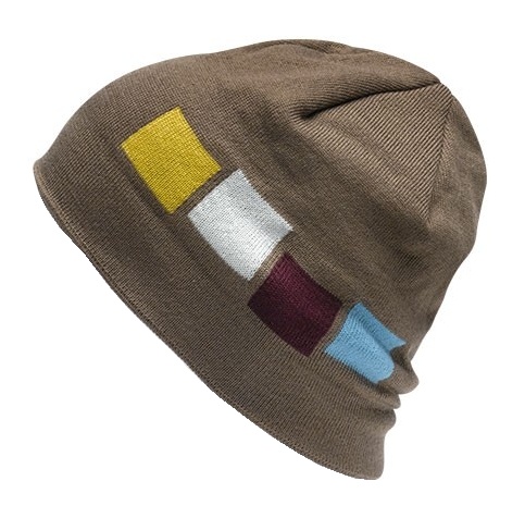 čiapka Foursquare Emblem - Walnut