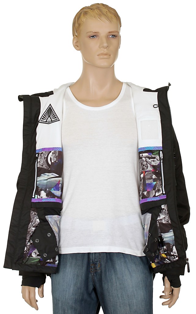 jacket Meatfly Cosmos - D/Black
