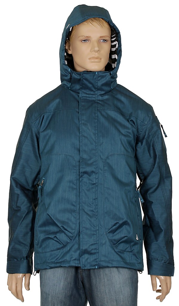 jacket Meatfly Neon - B/Dark Blue