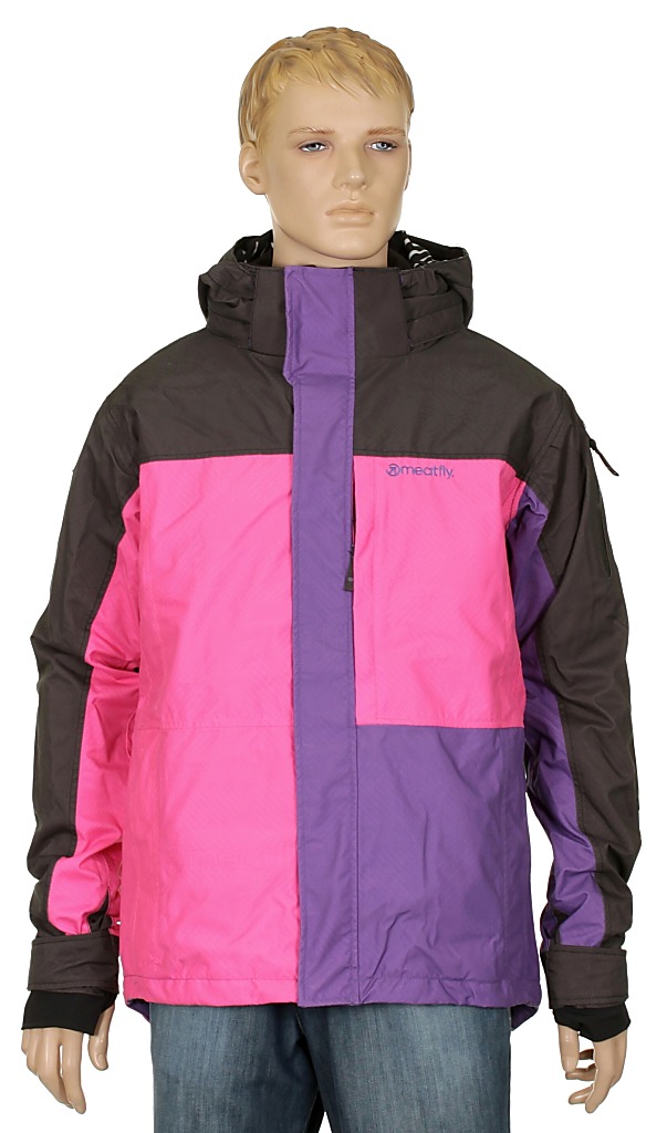 jacket Meatfly Tokio - M/Black/Pink/Purple