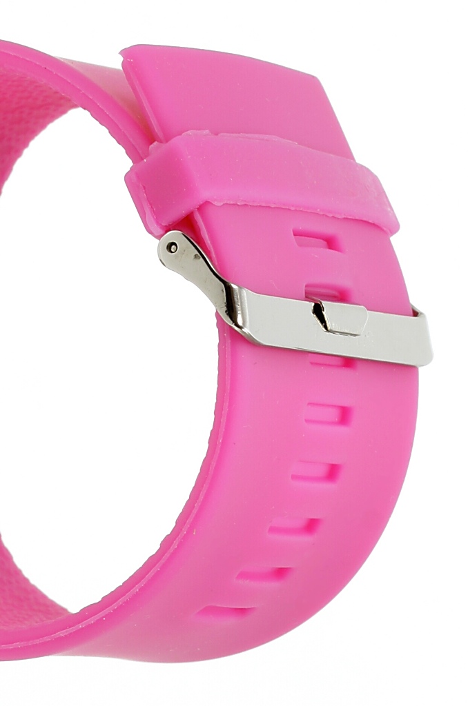 hodinky Silic King Size Numeral - Pink/Black Watch