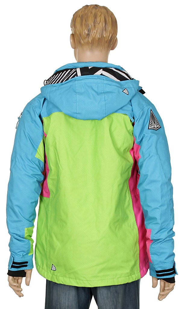 jacket Meatfly Tokio - N/Blue/Pink/Green