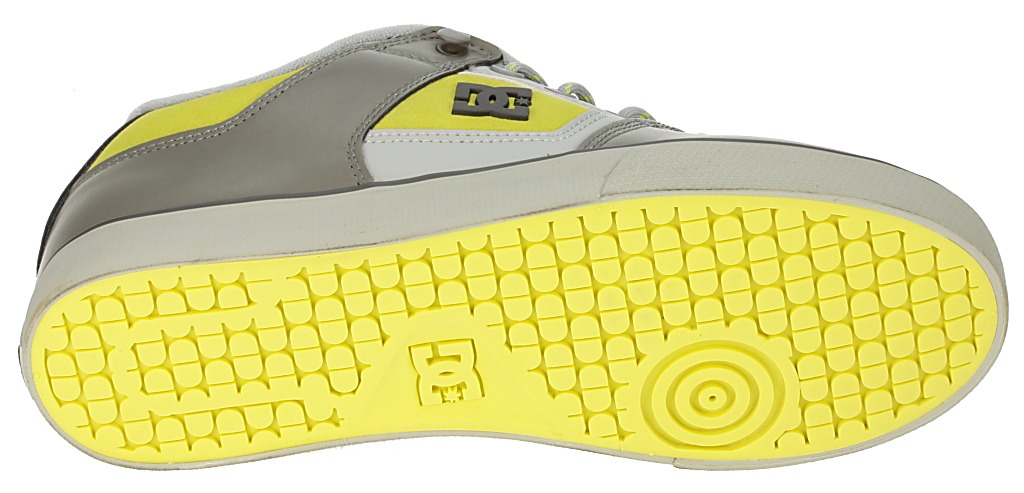 topánky DC Pure Slim WR - Gray/Yellow
