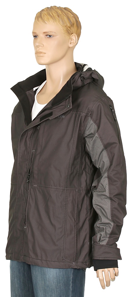 jacket Meatfly Tokio Kite - B/Dark Gray