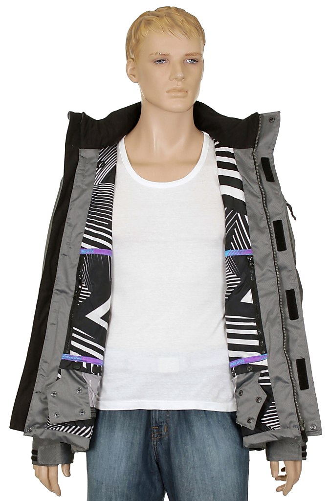 jacket Meatfly Neon - C/Gray