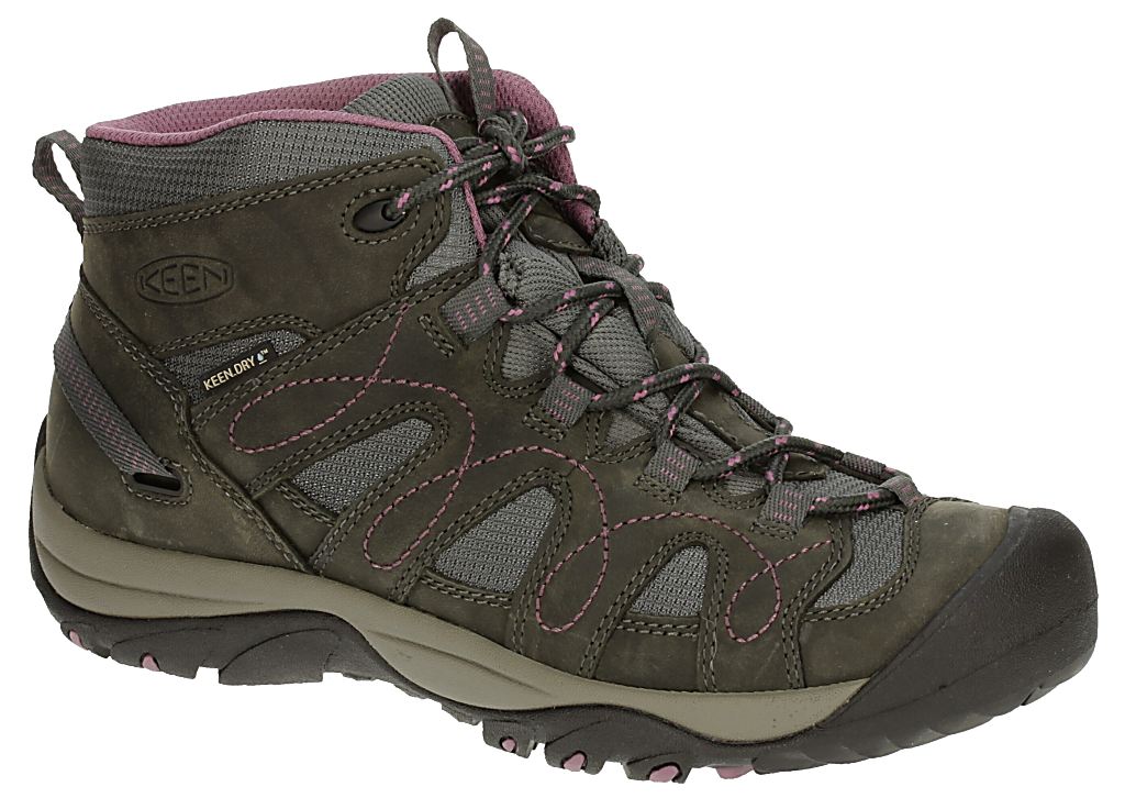 topánky Keen Shasta Mid WP - Dark Shadow/Grape Nectar