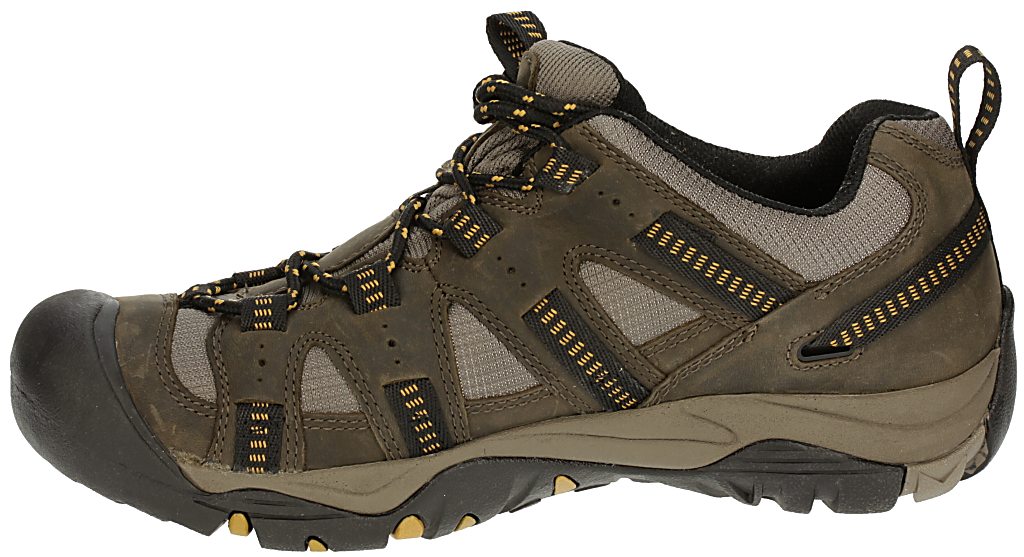 topánky Keen Siskiyou WP - Stone Gray/Harvest Gold