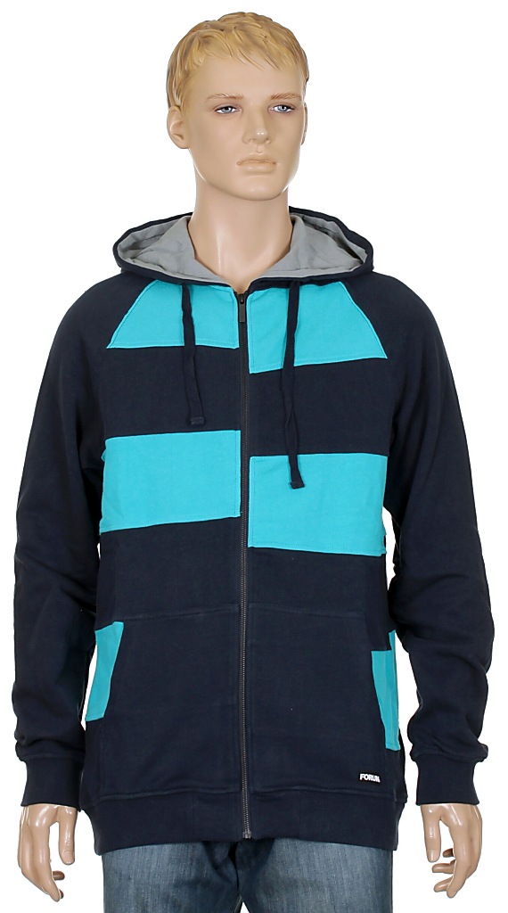 mikina Forum Easy Zip - Dark Magic