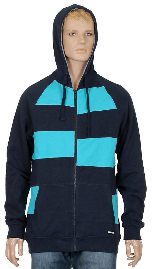 mikina Forum Easy Zip - Dark Magic