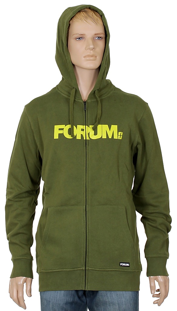 sweatshirt Forum Werdmark Zip - Militia Green