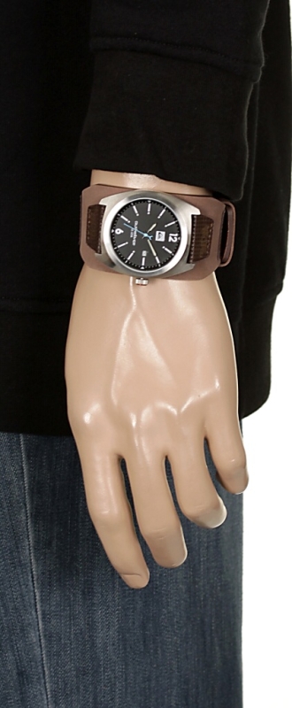 hodinky Quiksilver Brigadier Cuff M146JL - A Brown