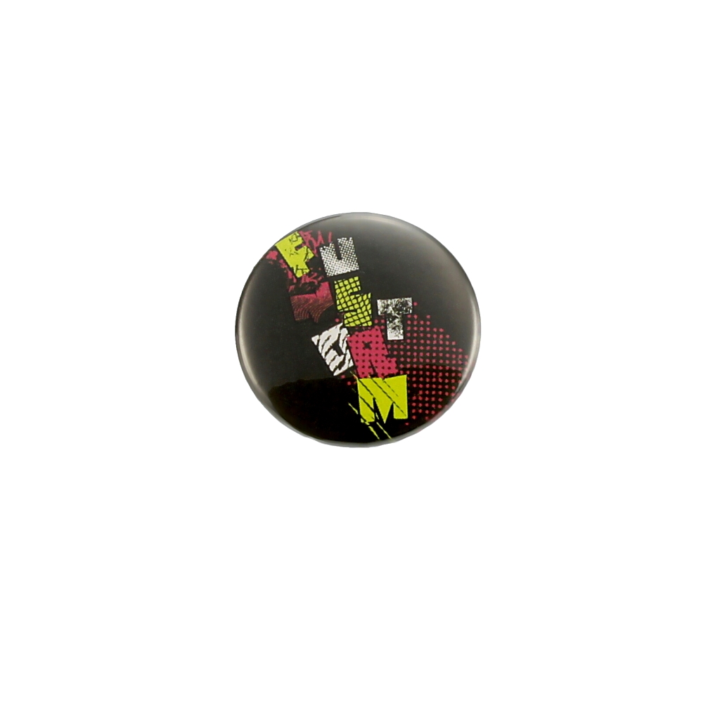 odznaky Funstorm Buttons AU01226 - Carbon