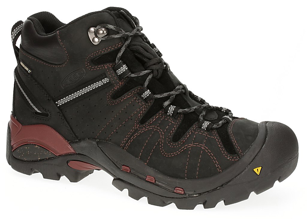 shoes Keen Klamath - Black/Madder Brown
