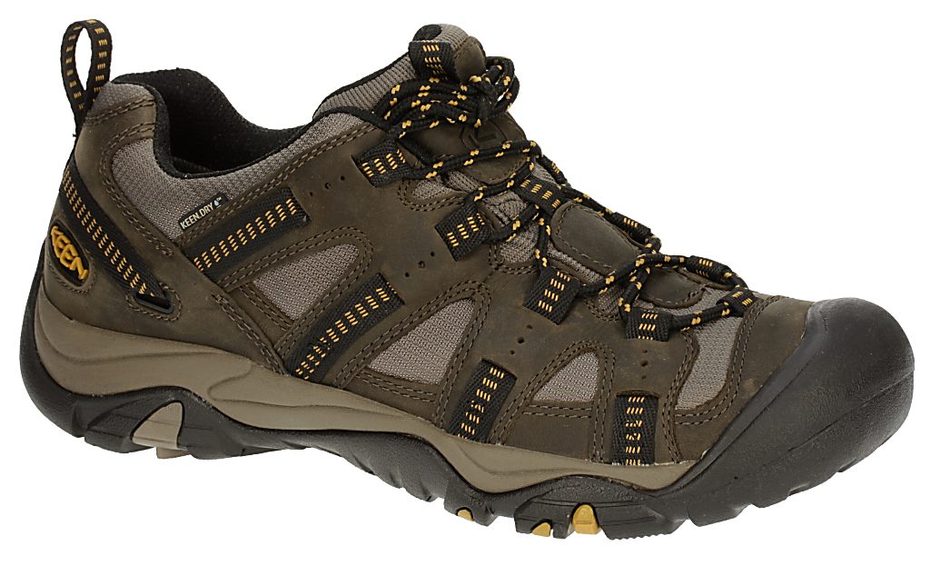 topánky Keen Siskiyou WP - Stone Gray/Harvest Gold
