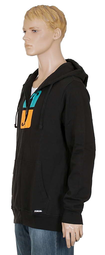 sweatshirt Forum Split Logo Zip - Oil Spill