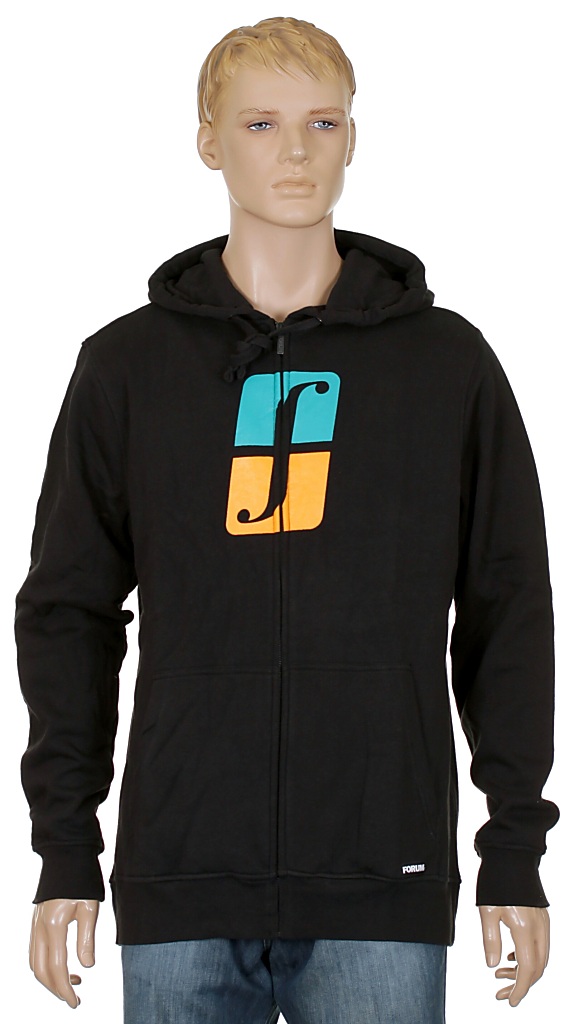 sweatshirt Forum Split Logo Zip - Oil Spill