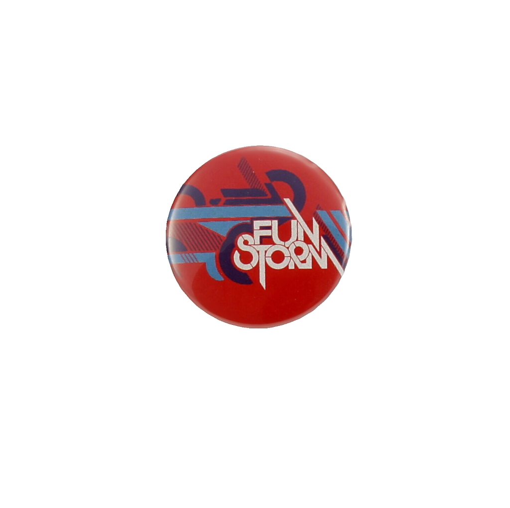 odznaky Funstorm Buttons AU01226 - Red