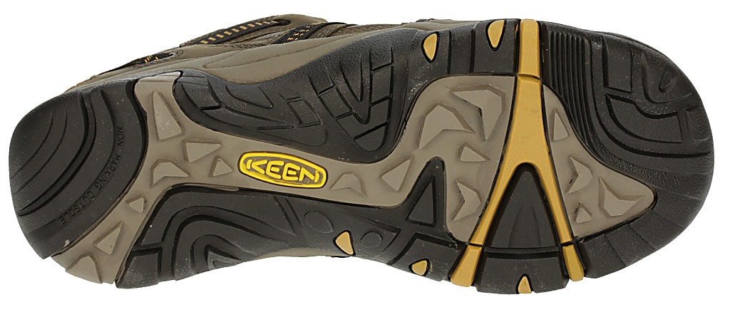 topánky Keen Siskiyou WP - Stone Gray/Harvest Gold