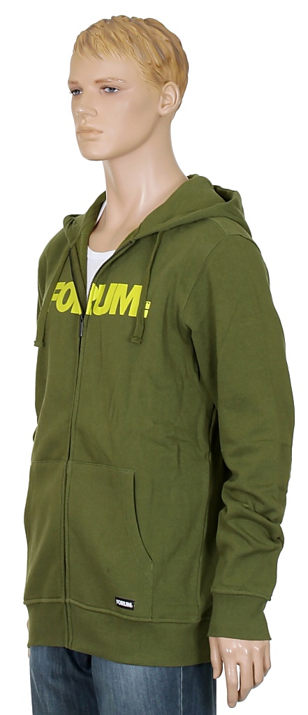 sweatshirt Forum Werdmark Zip - Militia Green