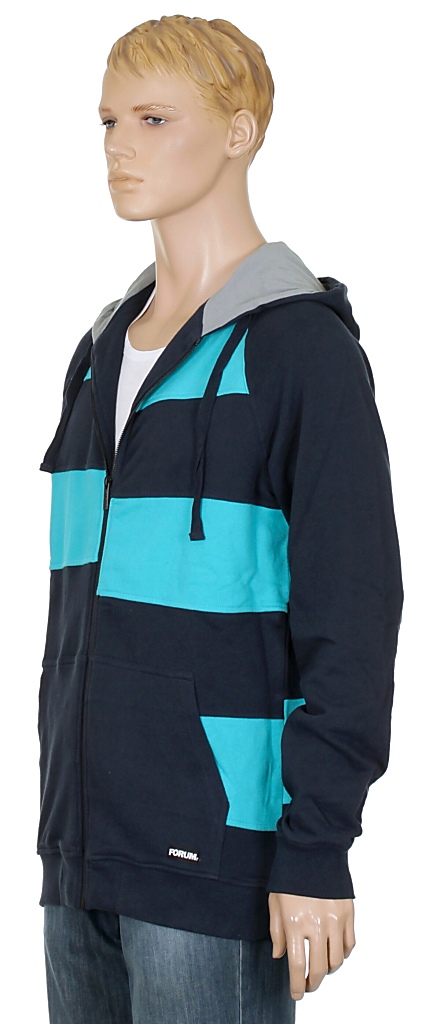 mikina Forum Easy Zip - Dark Magic