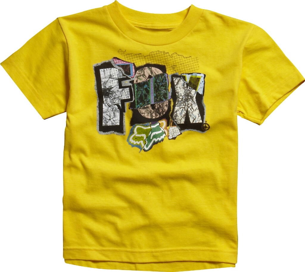 t-shirt Fox Boys Only Hobo Kid's - Yellow