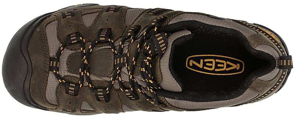 topánky Keen Siskiyou WP - Stone Gray/Harvest Gold