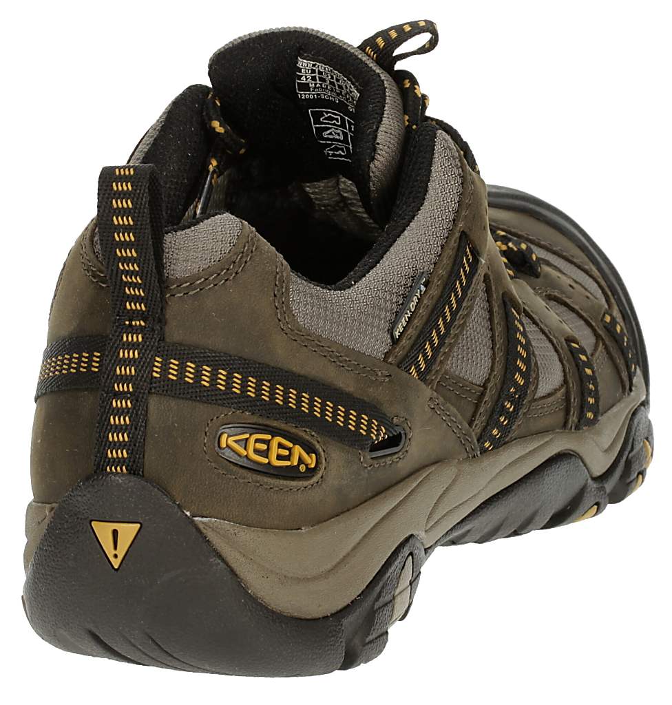 topánky Keen Siskiyou WP - Stone Gray/Harvest Gold