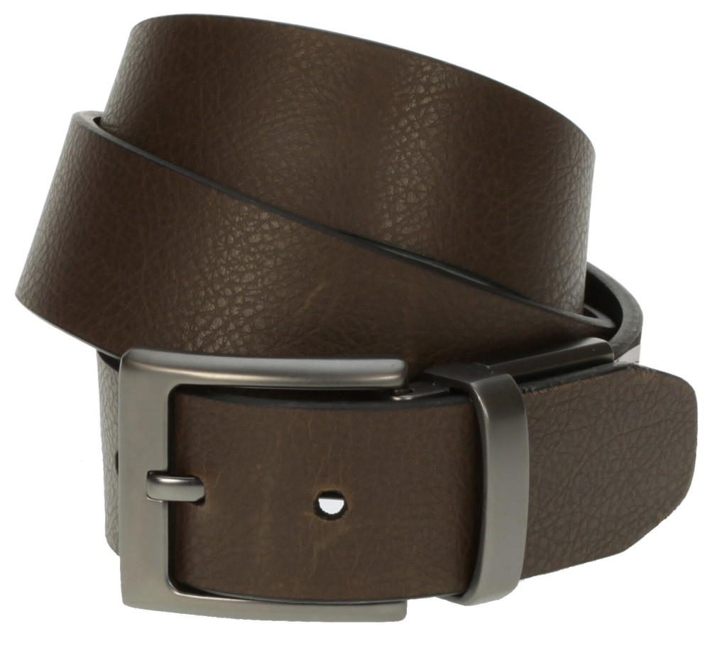 pásek Ecko Reversible Logo - Brown