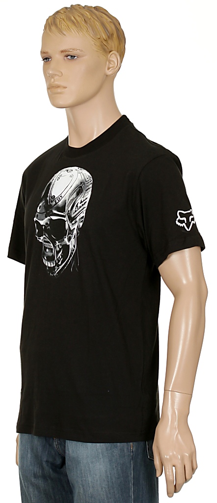 tričko Fox Skull Metal - Black
