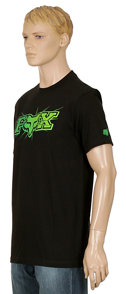 t-shirt Fox Tempered - Black/Green