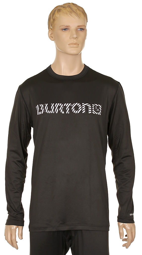 tričko Burton Lightweight Crew LS - True Black