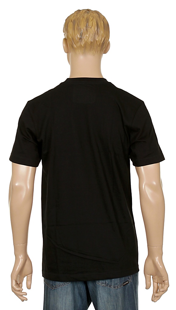t-shirt Fox V4 - Black/Yellow