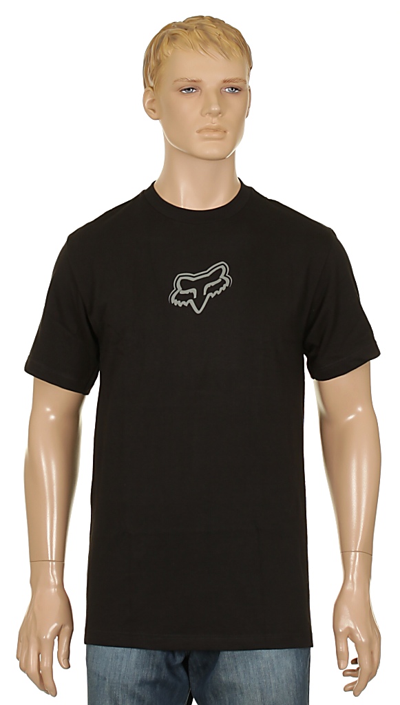 t-shirt Fox V5 - Black/Gray